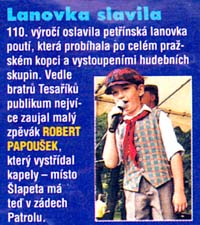 Lanovka slavila